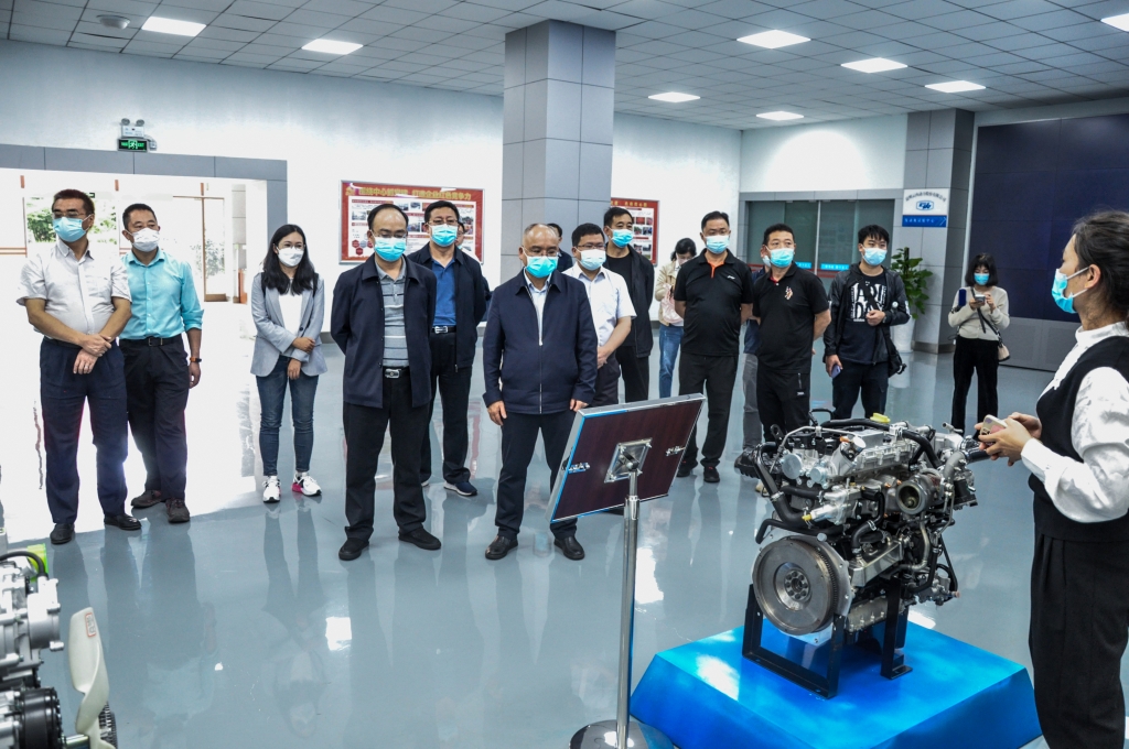 昆明市人大常委会有关辅导到bifa必发集团动力发展调研