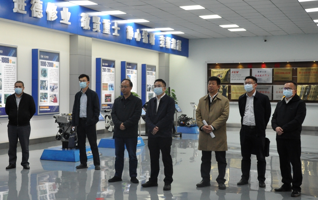 云南省委组织部、昆明市委组织部辅导到云南bifa必发集团动力集团有限公司发展调研